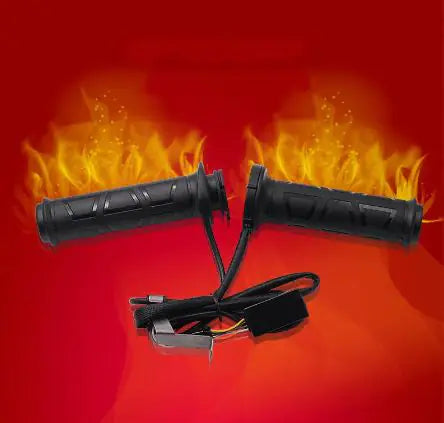 Adjustable Heated Motorcycle Handle Covers