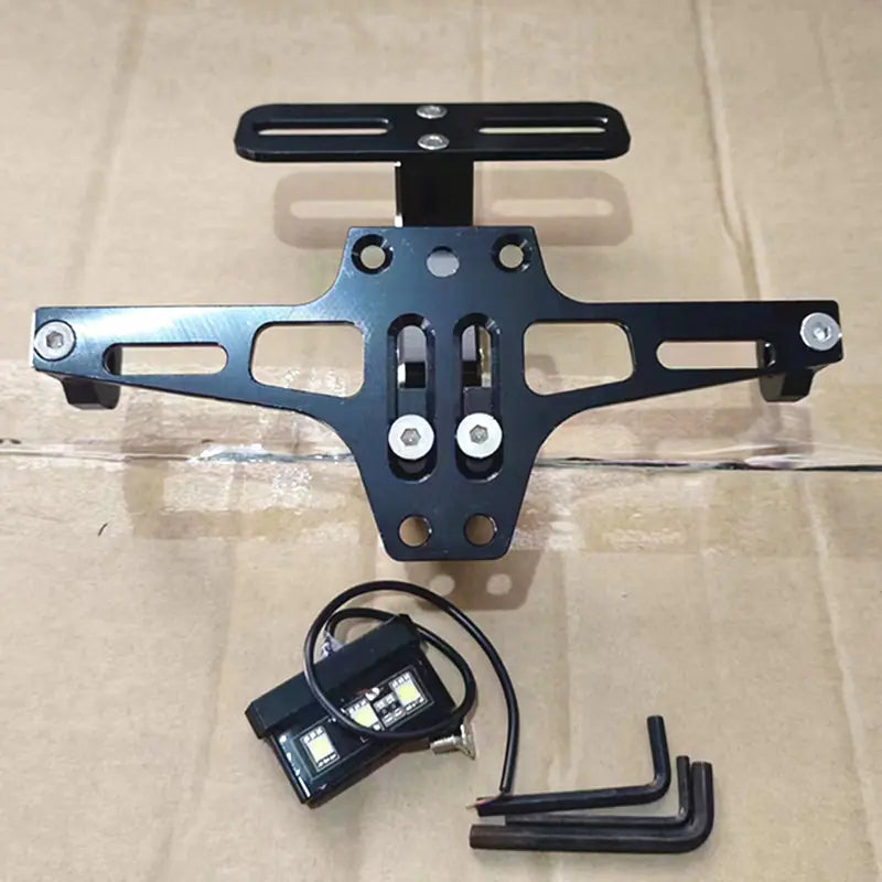 Adjustable Aluminum Motorcycle License Plate holder